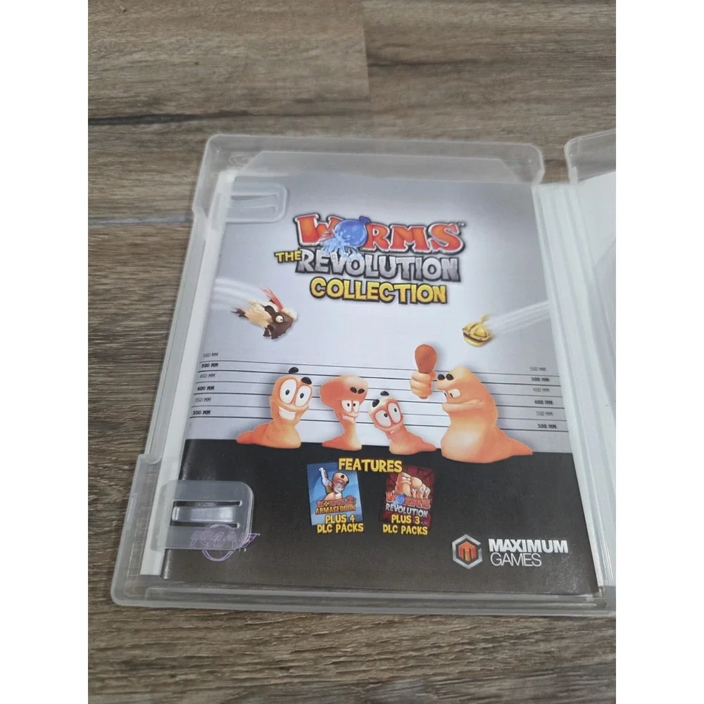 Worms: The Revolution Collection (Sony PlayStation 3, 2013) CIB
